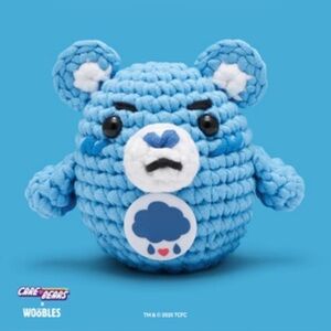 The Woobles Grumpy Bear Beginner Crotchet Amigurumi Kit Learn To Crotchet
